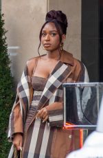 NORMANI Leaves Her Hotel in London 09/28/2022