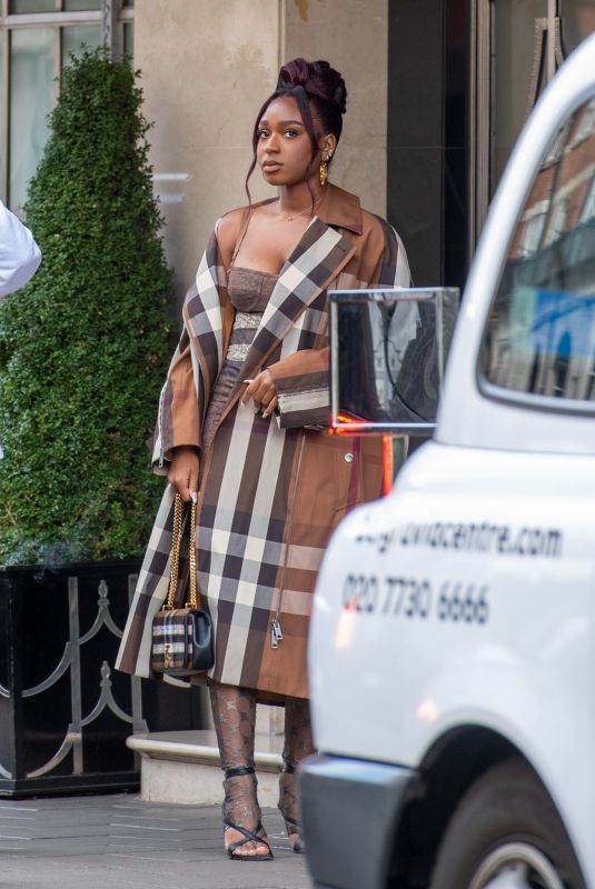NORMANI Leaves Her Hotel in London 09/28/2022