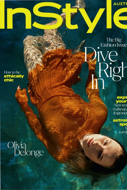 OLIVIA DEJONGE in Instyle Magaizine, Australia September 2022