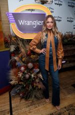 OLIVIA HOLT at Leon Bridges x Wrangler Media Launch in New York 09/14/2022