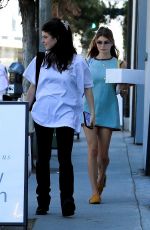 OLIVIA JADE and ISABELLA ROSE GIANNULLI Out in West Hollywood 09/25/2022