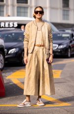 OLIVIA PALERMO Arrives at Tod