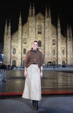 OLIVIA PALERMO at Moncler Fashion Show at MFW in Milan 09/24/2022