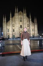 OLIVIA PALERMO at Moncler Fashion Show at MFW in Milan 09/24/2022