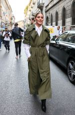OLIVIA PALERMO OUt at Milan Fashion Week 09/21/2022