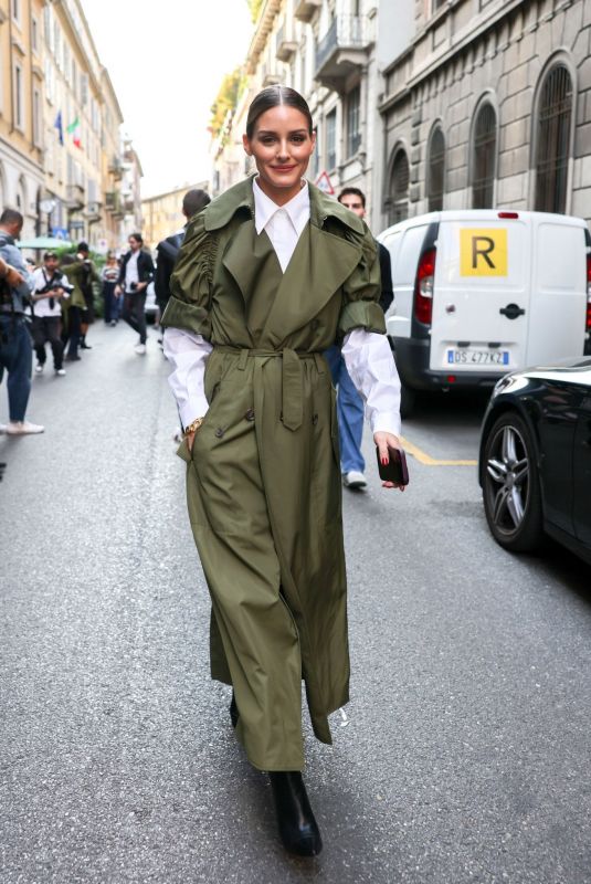 OLIVIA PALERMO OUt at Milan Fashion Week 09/21/2022