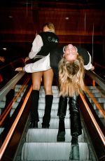 OLIVIA PONTON and CHARLY JORDAN at a Photoshoot, September 2022