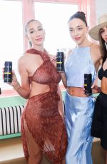 OLIVIA, SOPHIA and AURORA CULPO at a Labor Day Weekend Party in New York 09/04/2022