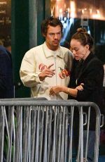 OLIVIA WILDE and Harry Styles on a Date Night in New York 09/22/2022