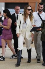 OLIVIA WILDE Arrives at Airport in Venice 09/04/2022
