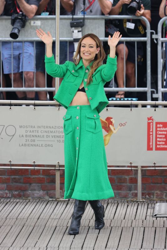 OLIVIA WILDE Arrives at Don