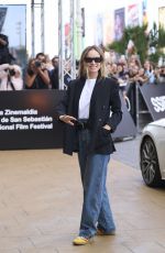 OLIVIA WILDE Arrives at Maria Cristina Hotel at 70th San Sebastian International Film Festival 09/16/2022