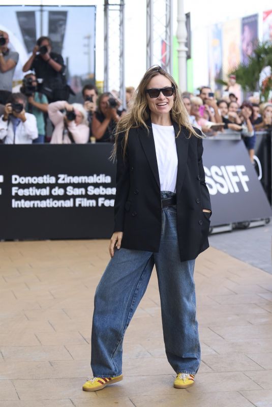 OLIVIA WILDE Arrives at Maria Cristina Hotel at 70th San Sebastian International Film Festival 09/16/2022