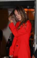 OLIVIA WILDE Leaves DGA Theatre in New York 09/21/2022