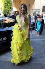 OLIVIA WILDE Leaves Her Hotel in Venice 09/05/2022