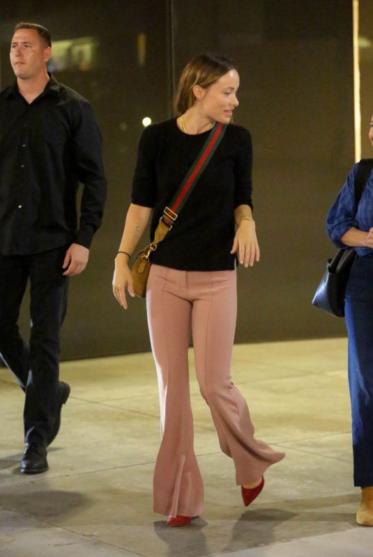 OLIVIA WILDE Night Out in Hollywood 09/11/2022