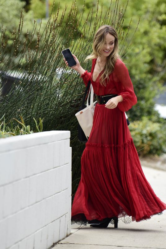OLIVIA WILDE Out and About in Los Angeles 09/10/2022