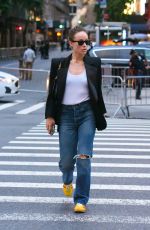 OLIVIA WILDE Out and About in New York 09/22/2022