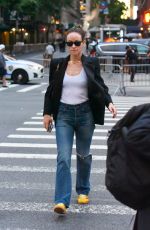 OLIVIA WILDE Out and About in New York 09/22/2022