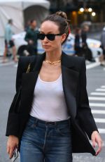 OLIVIA WILDE Out and About in New York 09/22/2022