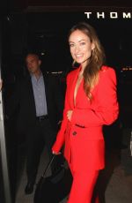 OLIVVIA WILDE Night Out in New York 09/20/2022