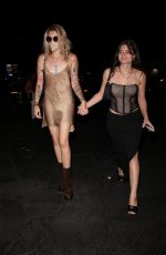 PARIS JACKSON Arrives at Kaia Gerber
