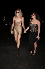 PARIS JACKSON Arrives at Kaia Gerber