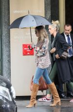 PARIS JACKSON Leaves Her Hotel in Milan 09/24/2022