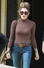 PARIS JACKSON Leaves Palazzo Parigi Hotel in Milan 09/21/2022