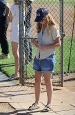 PATSY PALMER in Denim Shorts Out in Malibu 08/30/2022