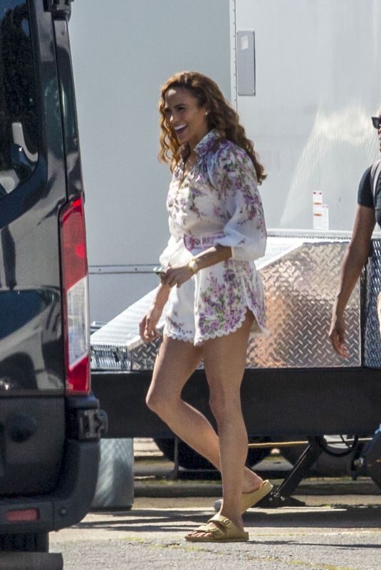 PAULA PATTON on the Set of Sacrifice, Season 2 in New Orleans 09/15/2022