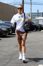 PETA MURGATROYD Arrives at Dance Practice in Hollywood 08/11/2022
