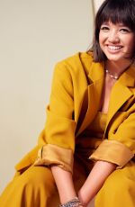 PEYTON ELIZABETH at IMDb Official Portrait Studio at D23 Expo in Anaheim 09/10/2022