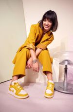 PEYTON ELIZABETH at IMDb Official Portrait Studio at D23 Expo in Anaheim 09/10/2022