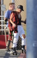 PINK at Rehearsals for Taylor Hawkins Tribute Concert in Inglewood 09/26/2022