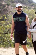 Pregnant ASHLEY GREENE and Paul Khoury Out Hiking in Los Angeles 09/15/2022