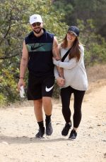 Pregnant ASHLEY GREENE and Paul Khoury Out Hiking in Los Angeles 09/15/2022