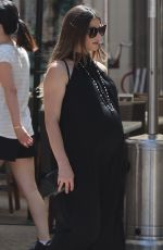 Pregnant ASHLEY GREENE Shopping at Tiffany & Co in Beverly Hills 09/14/2022