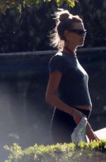 Pregnant BEHATI PRINSLOO Out in Montecito 09/22/2022