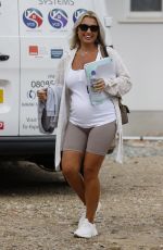 Pregnant BILLIE FAIERS Out in Essex 08/31/2022