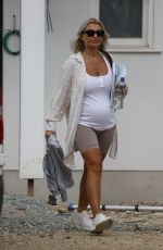 Pregnant BILLIE FAIERS Out in Essex 08/31/2022