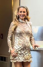 Pregnant BLAKE LIVELY Leaves 10th Annual Forbes Power Women