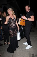 Pregnant HEATHER RAE YOUNG Leaves Her 35th Birthday Dinner in West Hollywwod 09/15/2022
