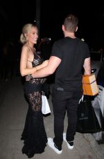 Pregnant HEATHER RAE YOUNG Leaves Her 35th Birthday Dinner in West Hollywwod 09/15/2022