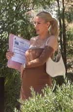 Pregnant HEATHER RAE YOUNG Out in Los Angeles 09/20/2022