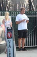 Pregnant HEIDI MONTAG and Spencer Pratt Out for Dinner at Giorgio Baldi in Los Angeles 09/08/2022