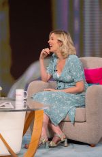 Pregnant JOSS STONE at Lorraine Show in London 08/23/2022