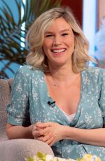 Pregnant JOSS STONE at Lorraine Show in London 08/23/2022