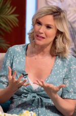 Pregnant JOSS STONE at Lorraine Show in London 08/23/2022