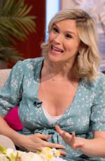 Pregnant JOSS STONE at Lorraine Show in London 08/23/2022